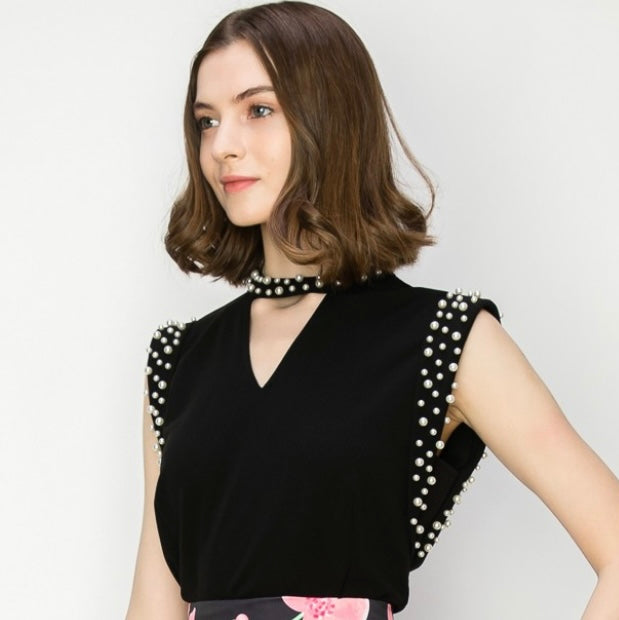 Pearl Trim Bread Top