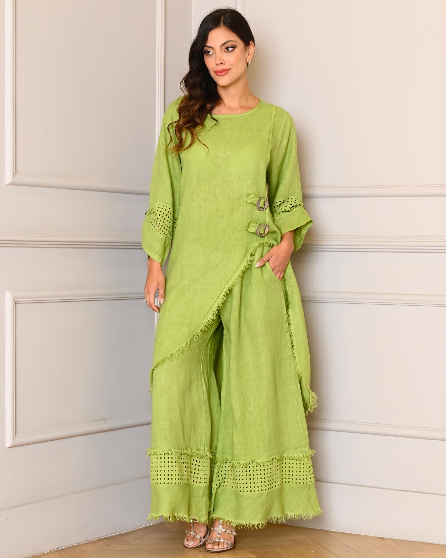 Linen Tunic Set