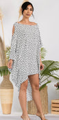 Cold Shoulder Cover Up Dress