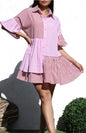 Button Down Tunic/ Mini Dress